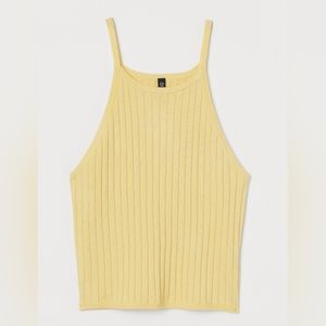 H&M ribbed tank top, size M